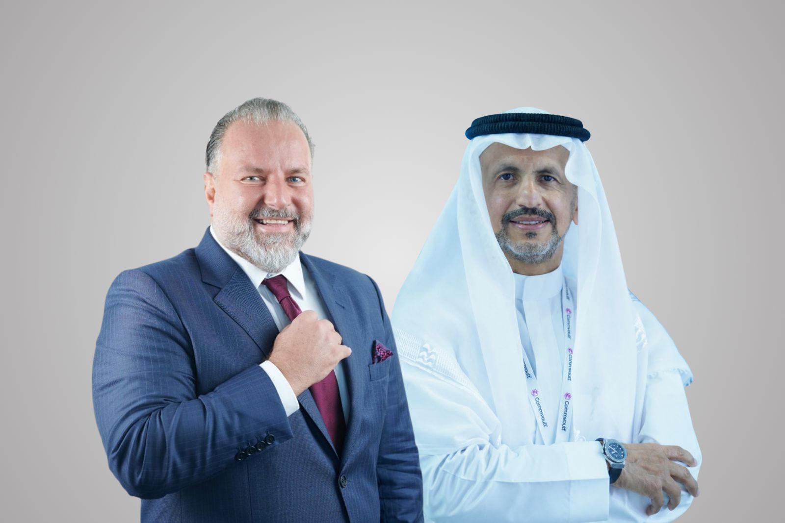 Dr. Mazen Abduljabbar, Country Manager – Saudi Arabia, Commvault and Fady Richmany, Corporate Vice President and General Manager, Emerging Markets at Commvault