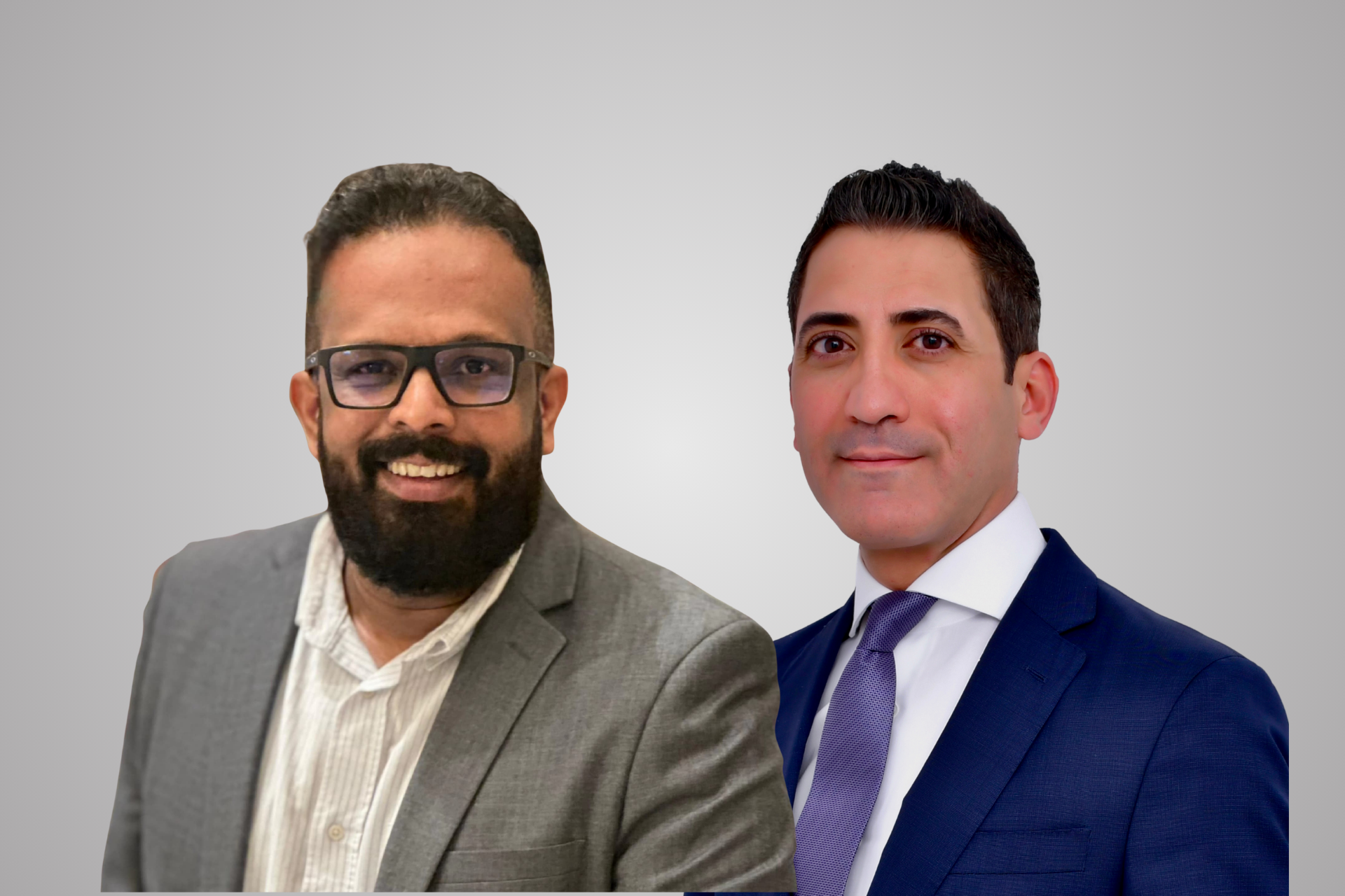 Raiju Ameer, Practice Lead, Comstor Gulf and Bassel Zaraaneh, Chief Executive Officer, Aligned Edges