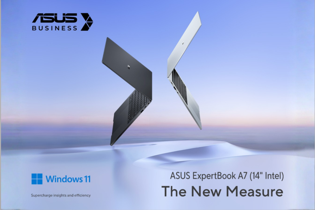 ASUS ExpertBook A7 runs on Windows 11